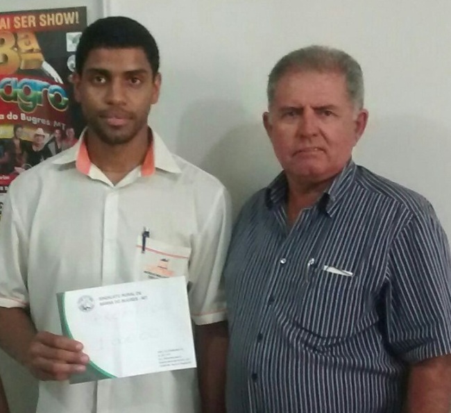 Jeferson Fabrício da Silva e Donizeti Aparecido de Souza (Sindicato Rural)
