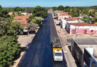 Prefeitura de Barra do Bugres retoma trabalhos de micro revestimento