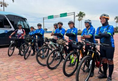 Com apoio de Chico Guarnieri, cicloturistas de Cuiabá encara desafio de 1.700 km até Curitiba