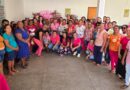 Outubro Rosa reúne mulheres da terceira idade em Porto Estrela