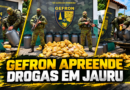 GEFRON apreende 73 kg de skunk escondidos em tambores de leite em Jauru