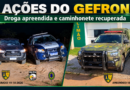 GEFRON apreende 1 kg de droga e recupera Hilux roubada em Mato Grosso